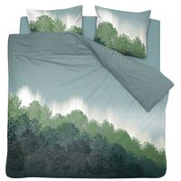 Cinderella Dekbedovertrek Flanel Northern Light Green-1-persoons (140 x 200/220 cm) - thumbnail