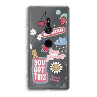 Positivity: Sony Xperia XZ2 Transparant Hoesje