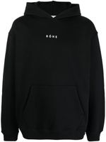 Róhe hoodie à logo imprimé - Noir - thumbnail