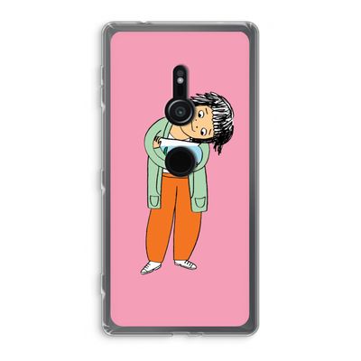 Visknuffel: Sony Xperia XZ2 Transparant Hoesje