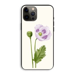 Purple poppy: iPhone 12 Pro Max Biologisch afbreekbaar hoesje