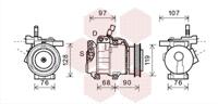 Van Wezel Airco compressor 8300K161