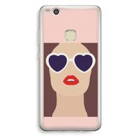 Red lips: Huawei Ascend P10 Lite Transparant Hoesje