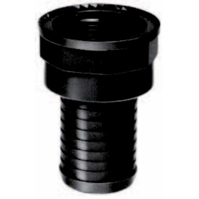 Europond Slangpilaar PP 1 1/4" Binnendraad x 40mm Tule - Zwarte Duurzame Vijververbinding