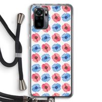 Klaproosjes: Xiaomi Redmi Note 10 Pro Transparant Hoesje met koord