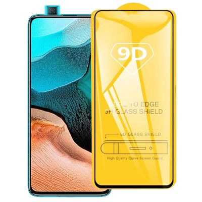 Voor Xiaomi Redmi K30 Pro 9D Full Glue Full Screen Tempered Glass Film