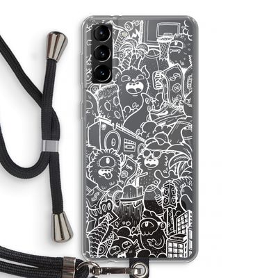 Vexx City #2: Samsung Galaxy S21 Plus Transparant Hoesje met koord