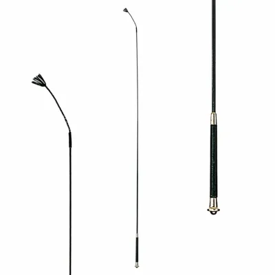 Pagony Barcelona rijzweep zwart maat:140