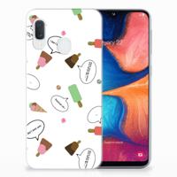 Samsung Galaxy A20e | Siliconen Case | IJsjes