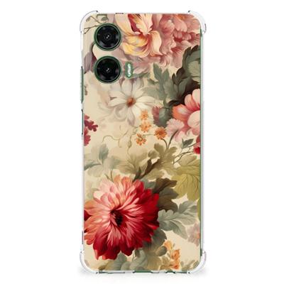 Case voor Motorola Moto G35 Bloemen