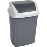 Maul neu 9521087 Afvalbak 10 l Kunststof (b x h x d) 250 x 370 x 200 mm Donkergrijs 1 stuk(s)