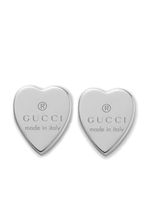 Gucci boucles d'oreilles Trademark Heart en argent sterling