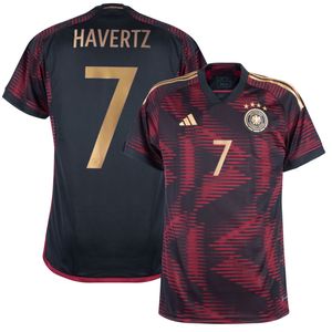 Duitsland Shirt Uit 2022-2023 + Havertz 7