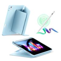 iPad Air 11" (M3) 2025 Bundle Flip Magnetic Case with Geo Digital Pencil - Sky Blue