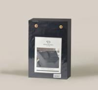 Primaviera Deluxe Hotel stripe Antraciet 200 x 200/260 cm