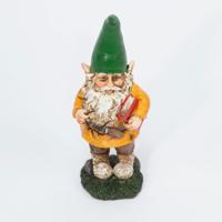 Tuinkabouter met leesbril en rood boek - Oosterik home Tuinkabouter met leesbril en rood boek - Oosterik home