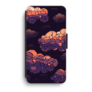 Patroon Wolken: iPhone XR Flip Hoesje