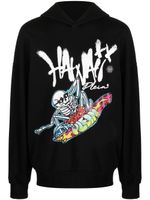 Philipp Plein hoodie à imprimé graphique - Noir - thumbnail