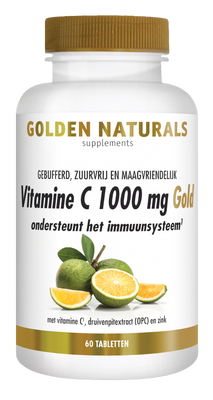 Golden Naturals Vitamine C 1000 mg Gold