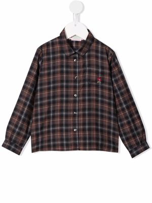 Bonpoint chemise à logo brodé - Noir