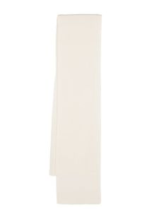 Woolrich ribbed cashmere scarf - Blanc