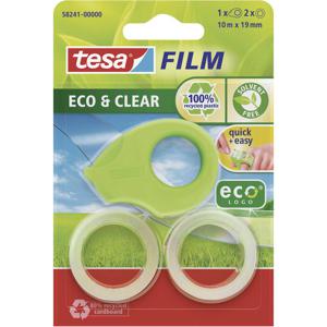 tesa 58241-00000-01 tesafilm ecoLogo Lichtgroen (l x b) 10 m x 19 mm 1 stuk(s)