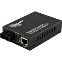 ALLNET ALL-MC102-SC-MM netwerk media converter 100 Mbit/s Multimode Zwart - thumbnail