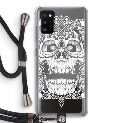 Seek & Destroy: Samsung Galaxy A41 Transparant Hoesje met koord