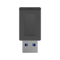 USB 3.2 GEN 1 (USB 3.0) Adapter - USB-C naar USB-A - 5Gbit/s - USB adapter - USB-C (M) naar USB-A (F) adapter - 5Gbit/s - GEN 1 - zwart - thumbnail