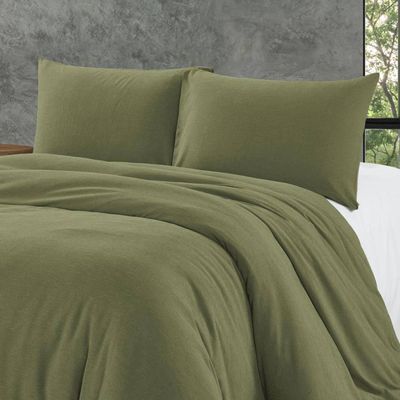 Zensation Dekbedovertrek Bamboo Touch Green-140x200/220 Zensation Dekbedovertrek Bamboo Touch Green-140x200/220