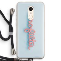 #nofilter: Xiaomi Redmi 5 Transparant Hoesje met koord