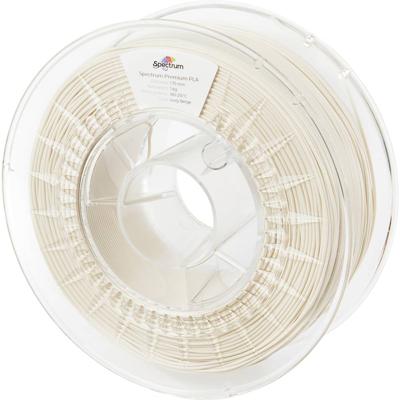 Spectrum Filaments 80006 PLA Premium Filament PLA kunststof 1.75 mm 1000 g Ivory Beige, Beige 1 stuk(s)