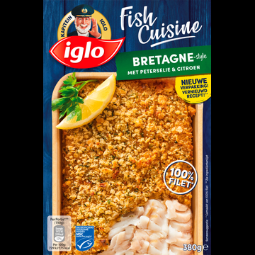 Iglo Fish Cuisine Bretagne 380 g bij Jumbo