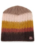 ETRO bonnet à logo brodé - Multicolore