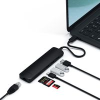 Satechi ST-UCSMA3K notebook dock & poortreplicator Bedraad USB 3.2 Gen 1 (3.1 Gen 1) Type-C Zwart - thumbnail