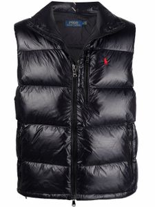 Polo Ralph Lauren gilet à logo brodé - Noir