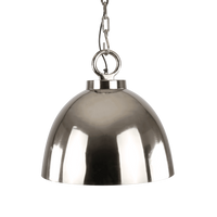 Hanglamp Napoli 35 cm 1 Lichts Glans Chroom Industrieel - thumbnail