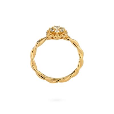 Dames ring 24KAE 124108Y/54 Gouden 14