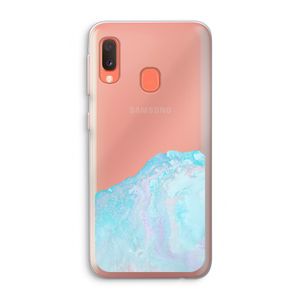 Fantasie pastel: Samsung Galaxy A20e Transparant Hoesje