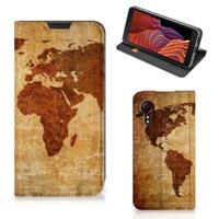 Samsung Galaxy Xcover 5 | Book Cover | Wereldkaart