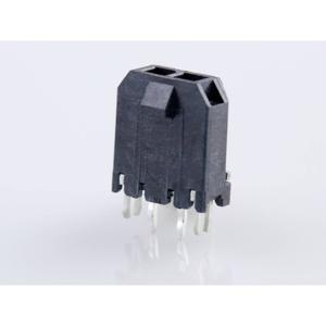 Molex 436500219 Male header, inbouw (standaard) Totaal aantal polen: 2 Rastermaat: 3.00 mm Inhoud: 1 stuk(s) Tray