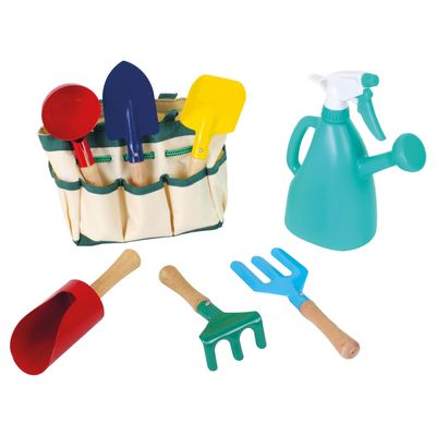Small Foot - tuintas met tuingereedschap, 8dlg.