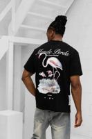 Le Monde Perdu The Greater Flamingo T-Shirt Heren Zwart - Maat M - Kleur: Zwart | Soccerfanshop