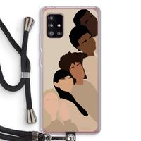 Sweet creatures: Samsung Galaxy A51 5G Transparant Hoesje met koord