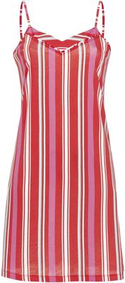Rood roze gestreept nachthemd