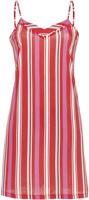 Rood roze gestreept nachthemd