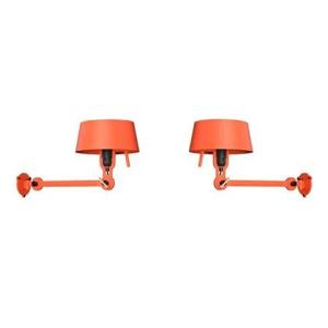 Tonone Bolt Bed Underfit wandlamp install set van 2 Striking Orange