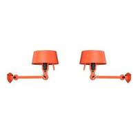 Tonone Bolt Bed Underfit wandlamp install set van 2 Striking Orange