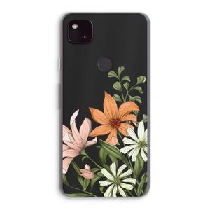 Floral bouquet: Google Pixel 4a 5G Transparant Hoesje