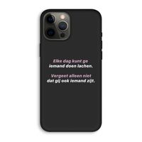 gij zijt ook iemand: iPhone 12 Pro Max Biologisch afbreekbaar hoesje